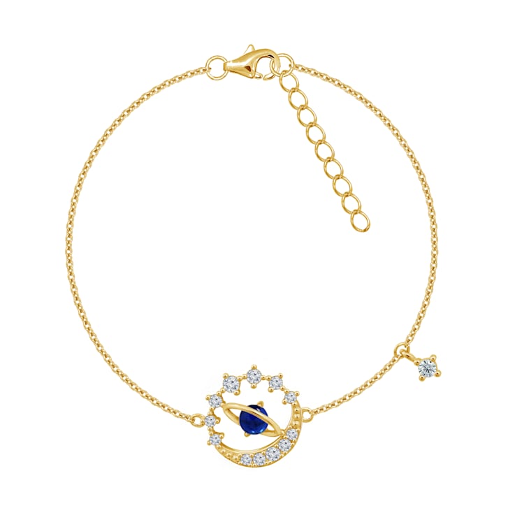 J'ADMIRE 14K Yellow Gold Over Sterling Silver Neptune Bracelet