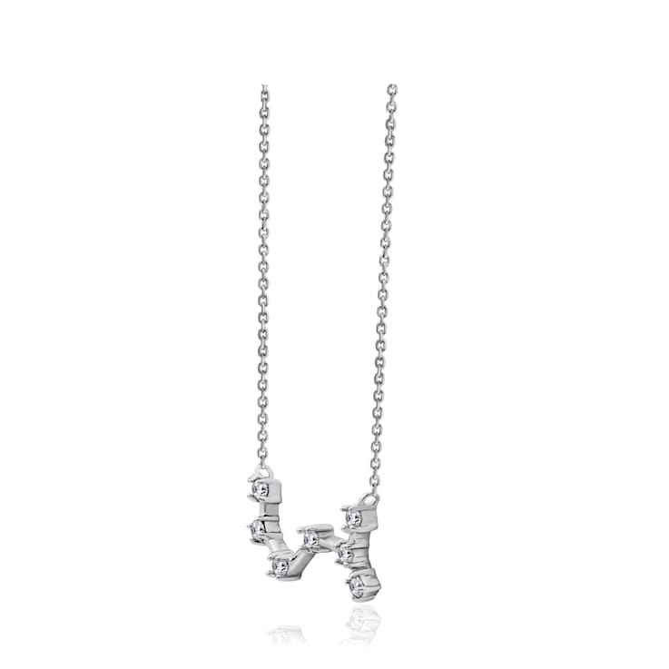 J'ADMIRE Scorpio Zodiac Constellation Platinum 950 Over Sterling Silver
Pendant Necklace