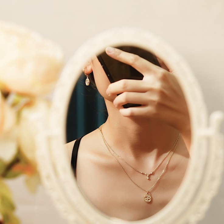 J'ADMIRE Sterling Silver Zodiac Drop Earrings