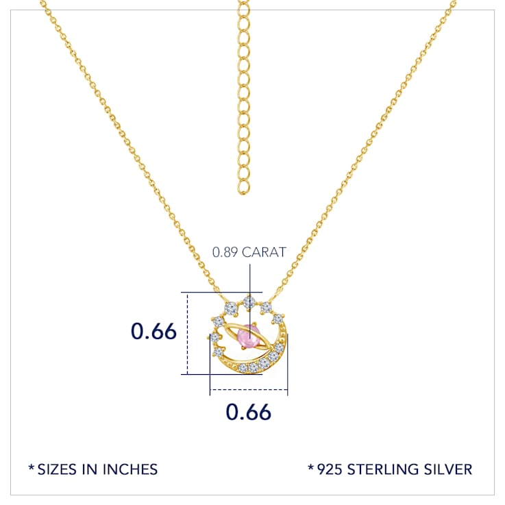 J'ADMIRE Galaxy Planet Venus Necklace