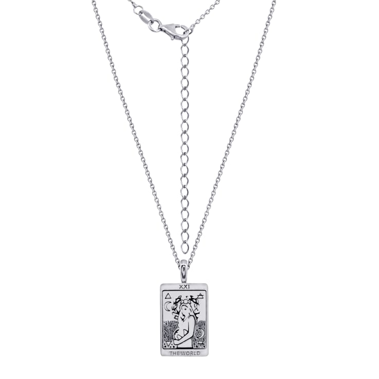 The Moon Tarot Card Necklace – Shipping Department
