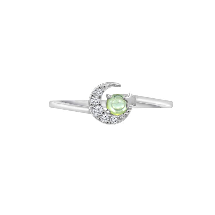 J'ADMIRE Platinum 950 Over Sterling Silver Jupiter Ring