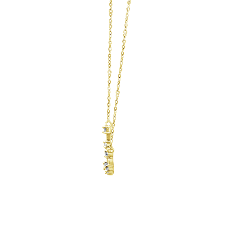 J'ADMIRE Aries Zodiac Constellation 14K Yellow Gold Over Sterling Silver
Pendant Necklace