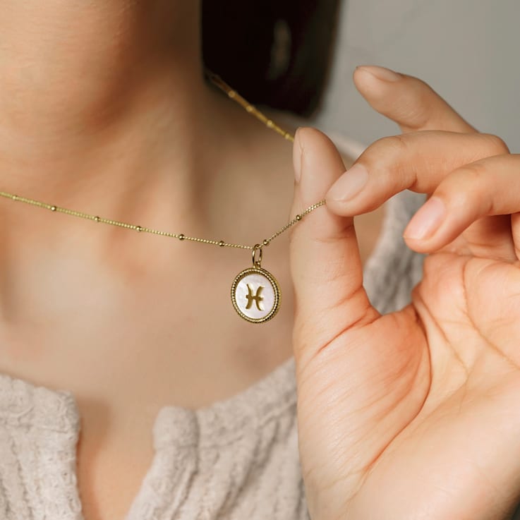 Men's Zodiac Sign Necklace - Personalized Men's Jewelry