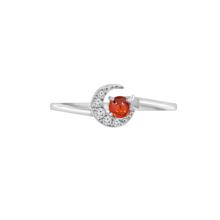 J'ADMIRE Platinum 950 Over Sterling Silver Sun Ring