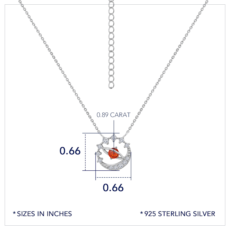 J'ADMIRE Galaxy Star Sun Necklace
