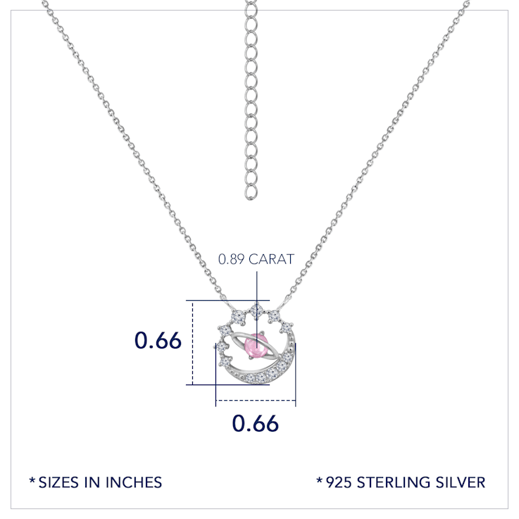J'ADMIRE Galaxy Planet Venus Necklace