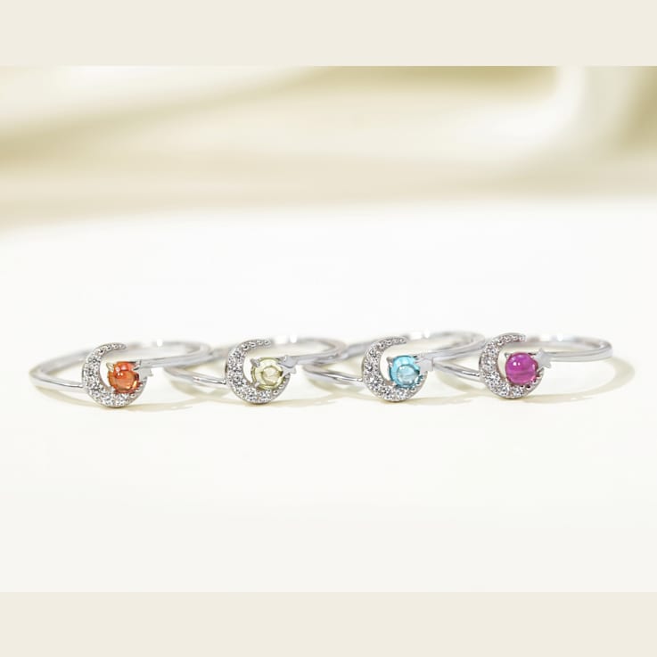 J'ADMIRE 14K Yellow Gold Over Sterling Silver Neptune Ring