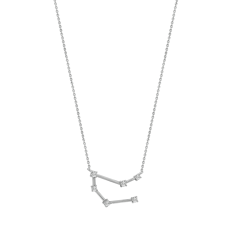 J'ADMIRE Gemini Zodiac Constellation Platinum 950 Over Sterling Silver
Pendant Necklace