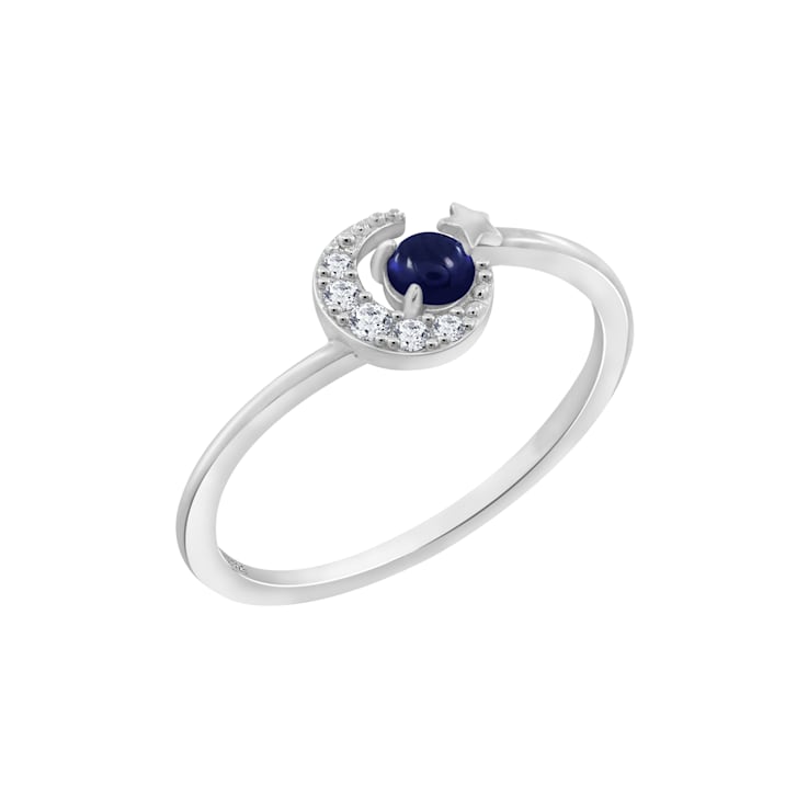 J'ADMIRE Platinum 950 Over Sterling Silver Neptune Ring