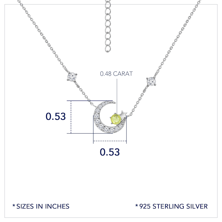 J'ADMIRE Planet Moon Necklace