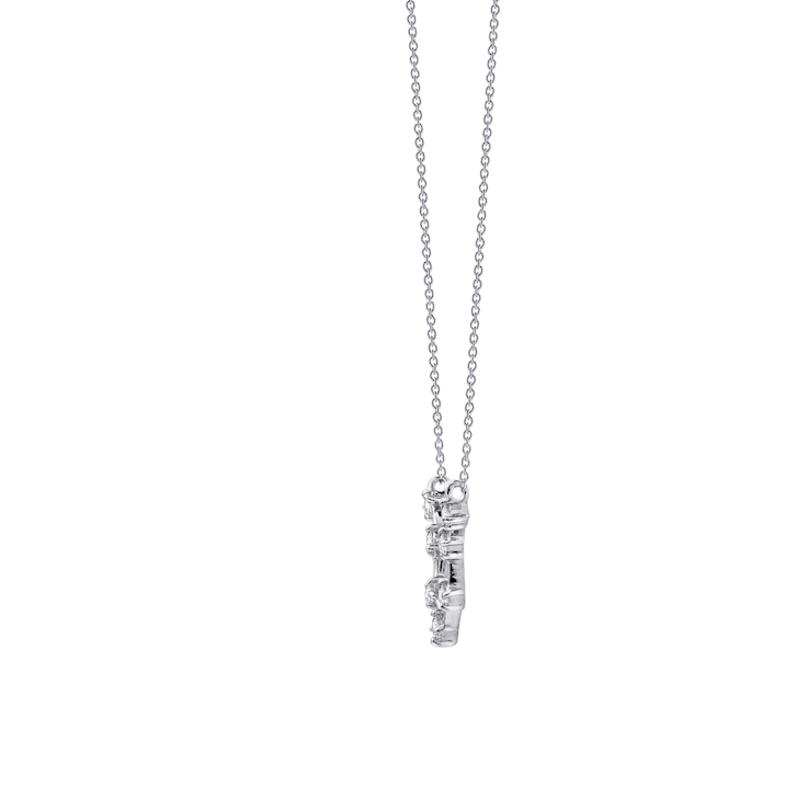 J'ADMIRE Aquarius Zodiac Constellation Platinum 950 Over Sterling Silver
Pendant Necklace