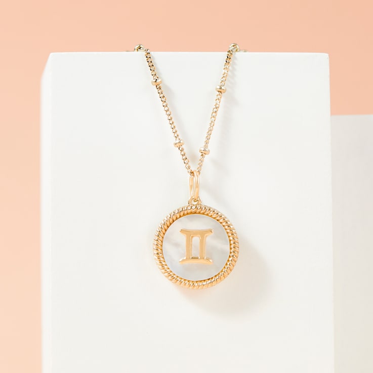 J'ADMIRE Mother of Pearl 14K Yellow Gold Over Sterling J'ADMIRE Mother of Pearl 14K Yellow Gold Over Sterling