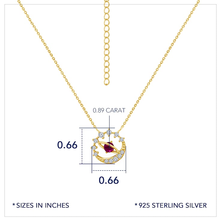 J'ADMIRE Galaxy Planet Saturn Necklace