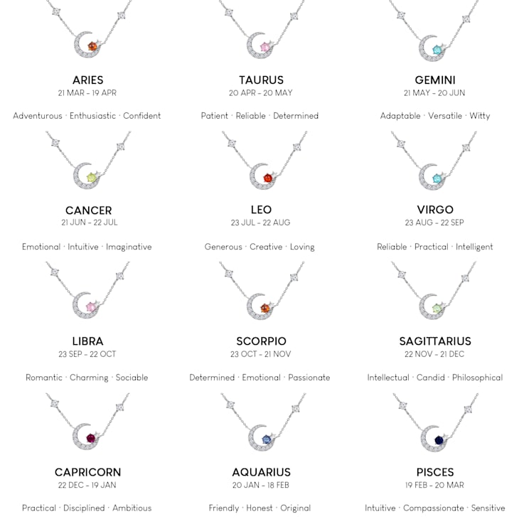 J'ADMIRE Planet Mercury Necklace