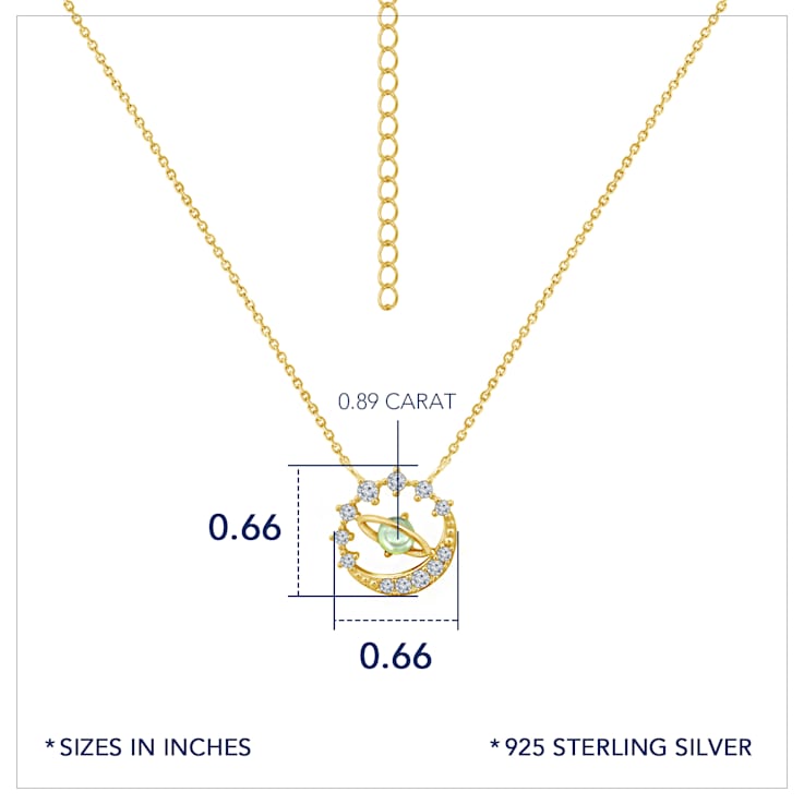 J'ADMIRE Galaxy Planet Jupiter Necklace
