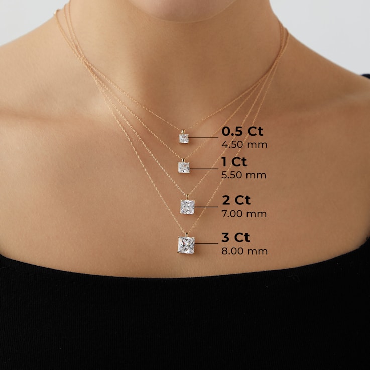 Princess cut chain cheap