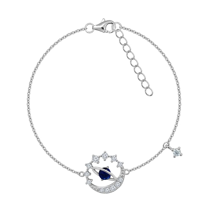 J'ADMIRE Platinum Over Sterling Silver Neptune Bracelet