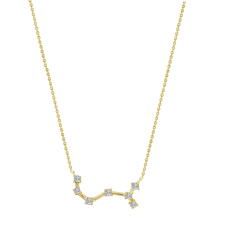 Scorpio Necklace with Charm Pendant | Linjer Jewelry