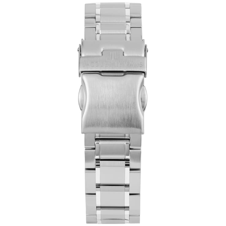 JACQUES LEMANS Hybromatic Men's Watch with Solid Stainless Steel Strap 1-2131