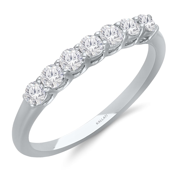 KALLATI White Gold 0.50 ctw Diamond Ring