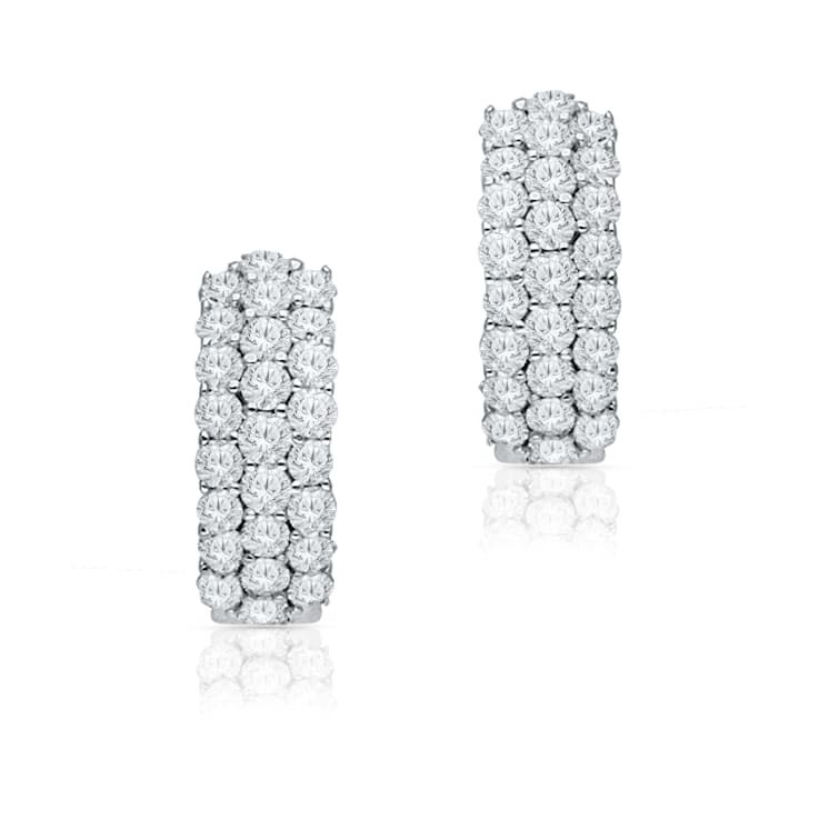 KALLATI White Gold "Eternal" 1.00ct Diamond Earrings