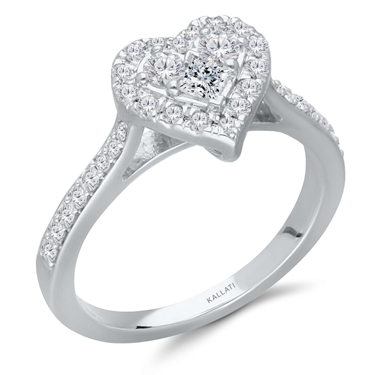 KALLATI White Gold "Eternal" 0.60ct Diamond Ring
