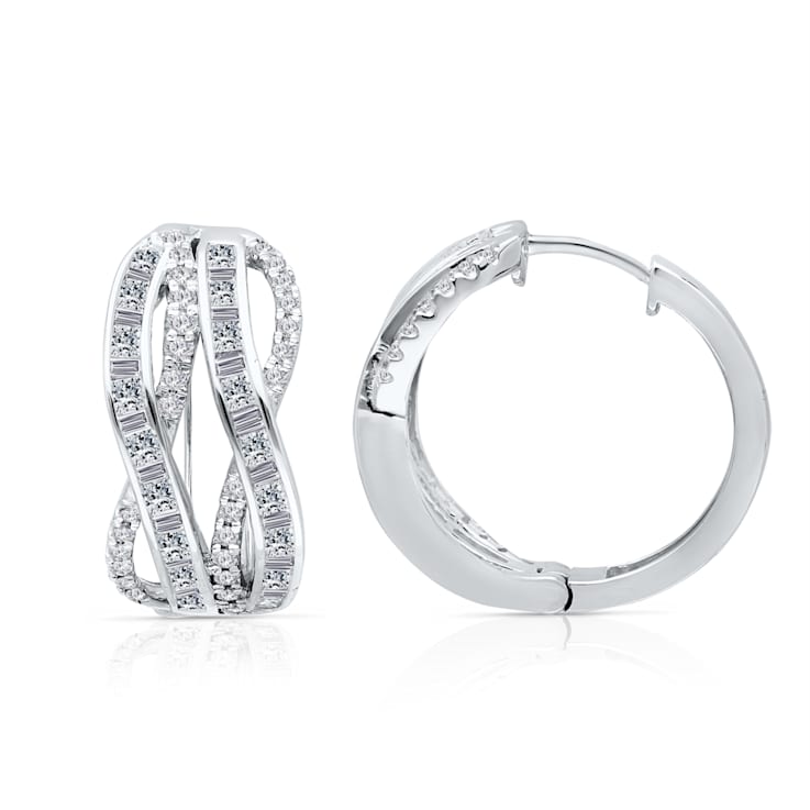 KALLATI White Gold "Legendary" 2.50ct Diamond Earrings