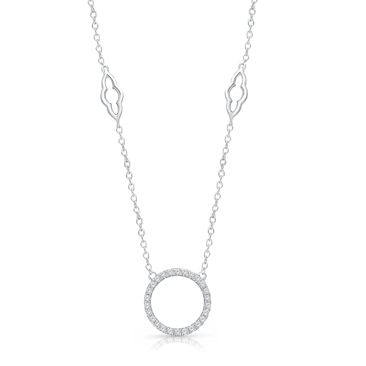 KALLATI White Gold "Eternal" 0.45ct Diamond Necklace