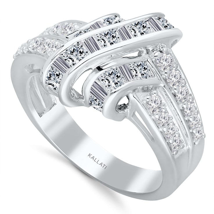 KALLATI White Gold "Legendary" 1.50ct Diamond Ring