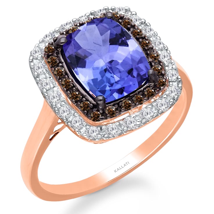 Tanzanite engagement rings rose gold new arrivals