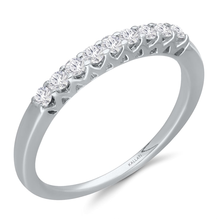 KALLATI White Gold 0.25 ctw Diamond Ring