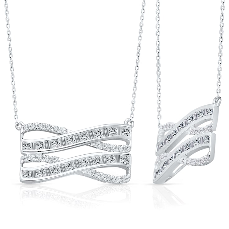 KALLATI White Gold "Legendary" 1.05ct Diamond Necklace