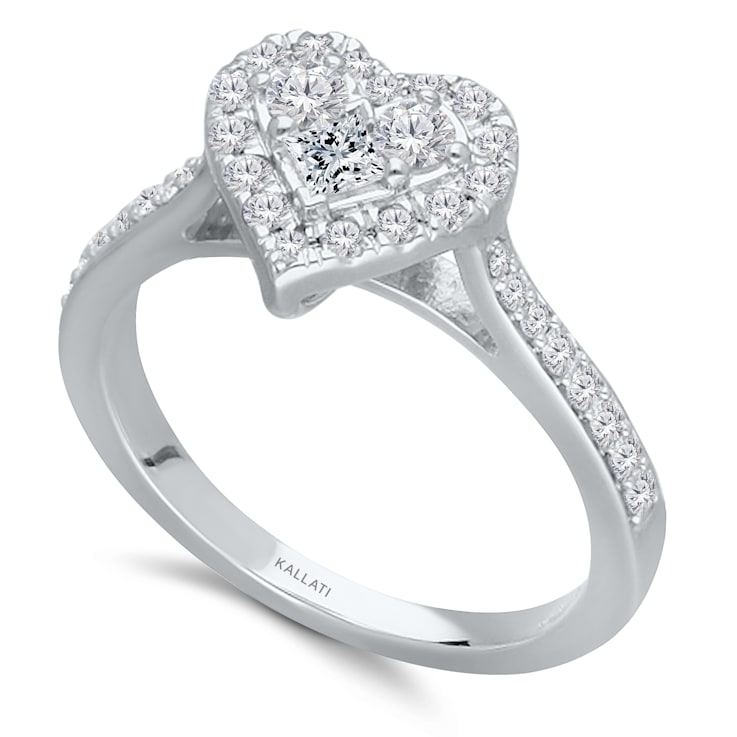 KALLATI White Gold "Eternal" 0.60ct Diamond Ring