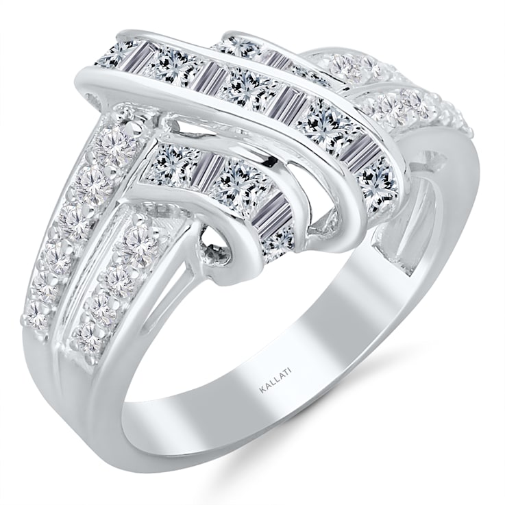 KALLATI White Gold "Legendary" 1.50ct Diamond Ring