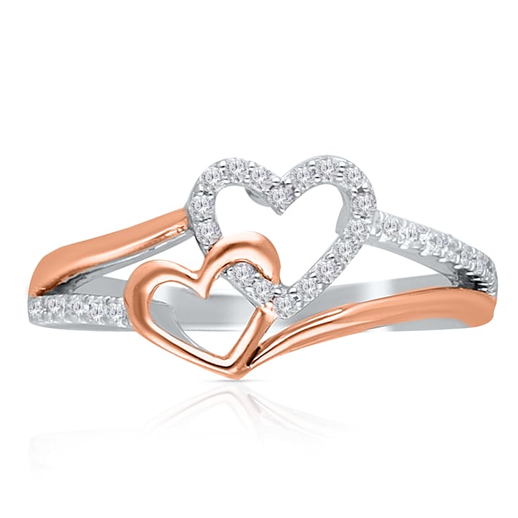 KALLATI White Gold "Eternal" 0.20ct Diamond Ring