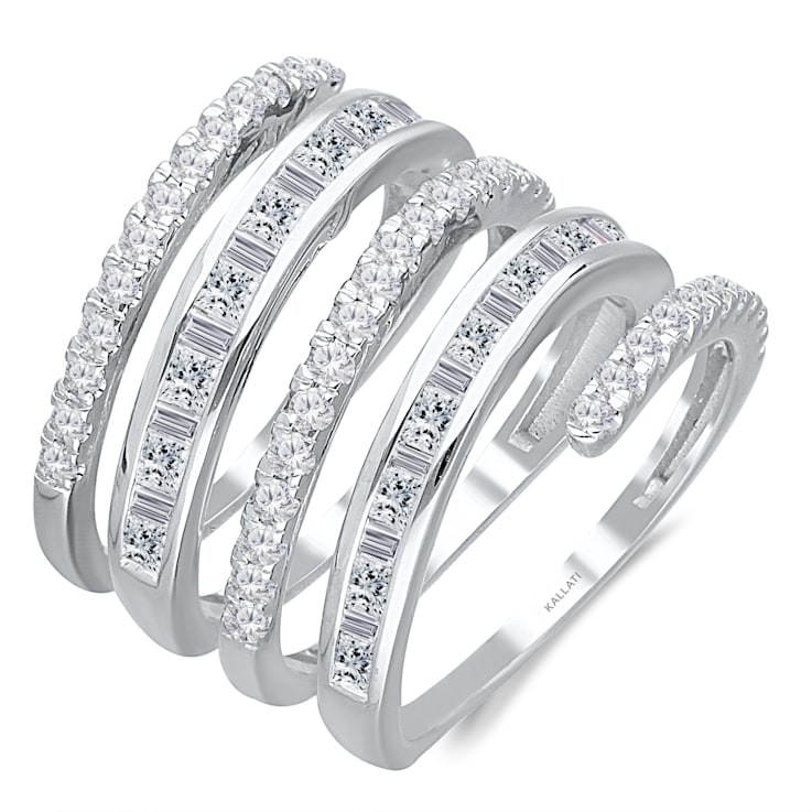 KALLATI White Gold "Legendary" 2.00ct Diamond Ring