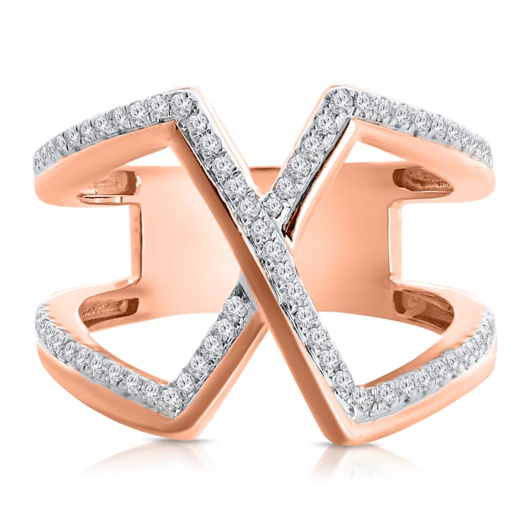 KALLATI Yellow Gold "Eternal" 0.35ct Diamond Ring