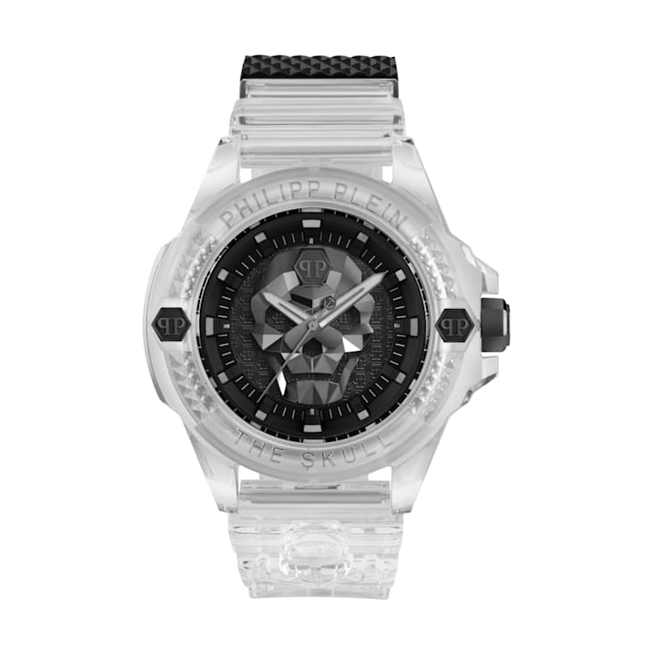 Philipp Plein The $kull Synthetic Strap Watch
