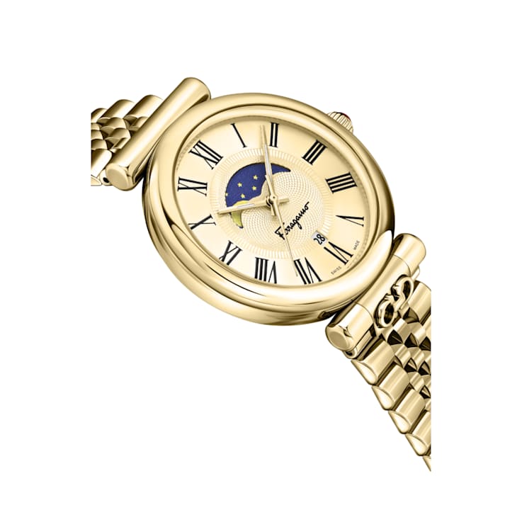 Ferragamo Ora Moonphase Bracelet Watch - 1H49PA