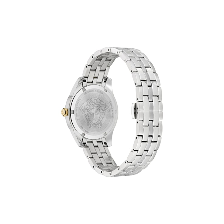 Versace stainless steel back outlet