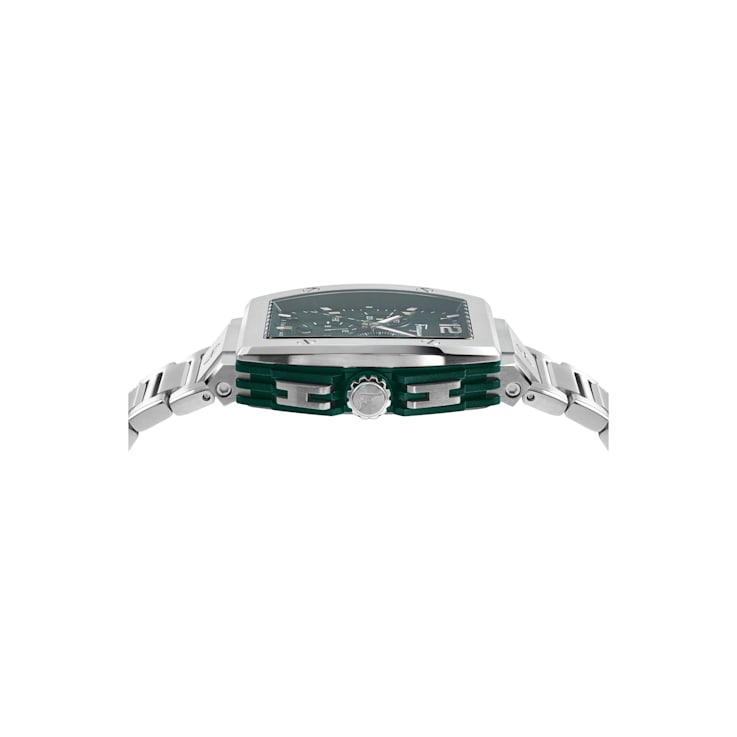 Ferragamo F-80 Tonneau Chrono Bracelet Watch