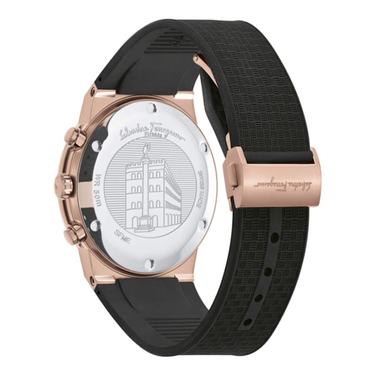 Salvatore Ferragamo Sapphire Strap Watch
