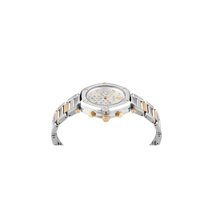 Philipp Plein The Hexagon Chrono Two-tone Bracelet Watch