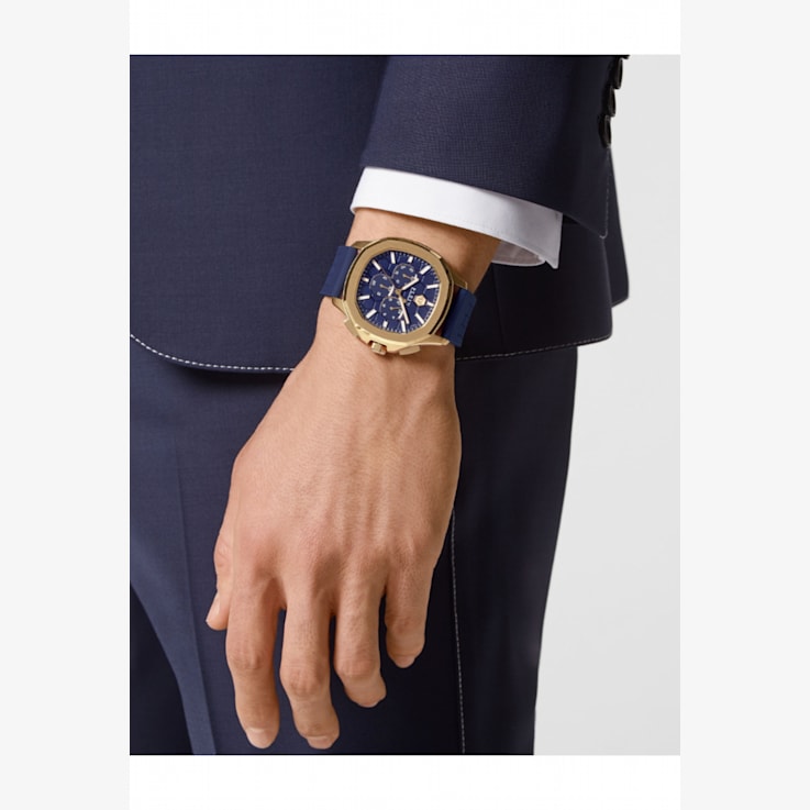Philipp Plein $pectre Chrono Strap Watch
