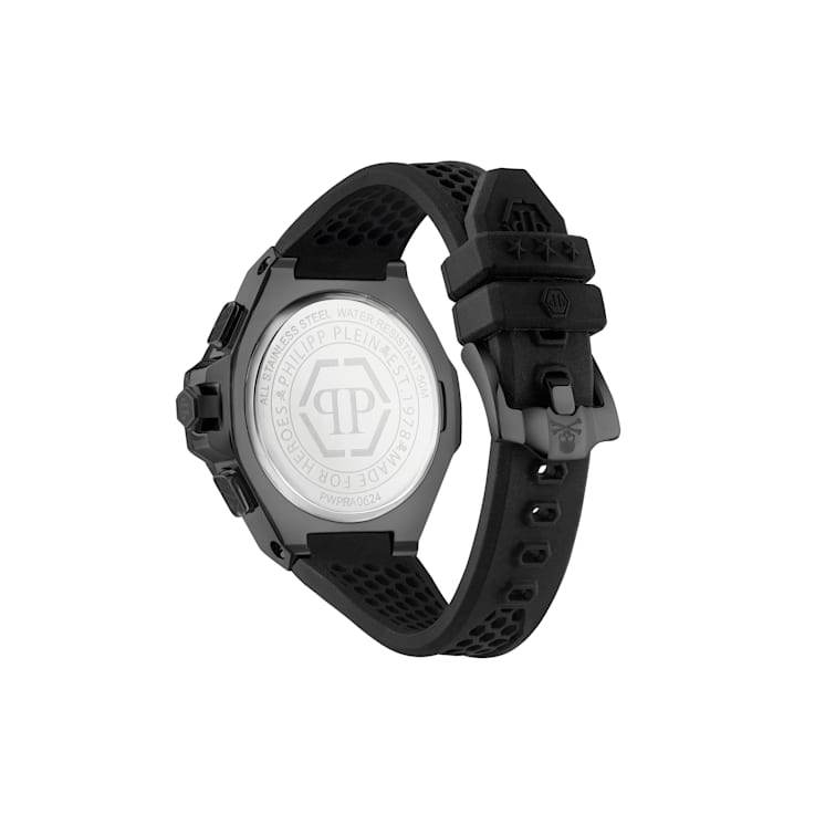 Plein Chrono Royal Silicone Strap Mens Watch
