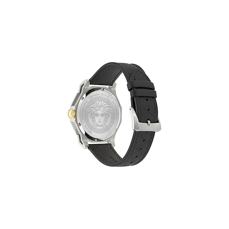 Medusa Deco Leather Watch