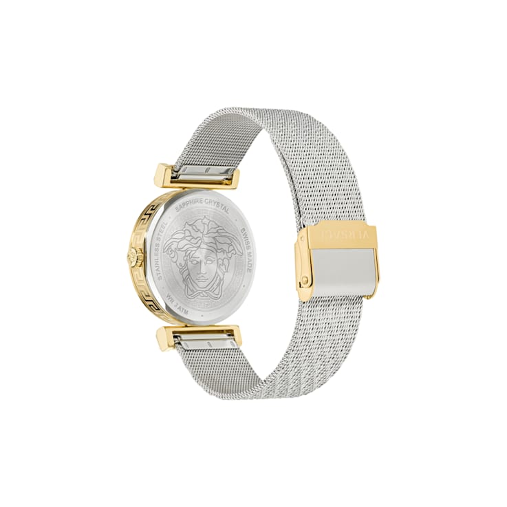 Titan पुरुषों के लिए सफेद डायल एनालॉग घड़ी -NR1927YM05, सुनहरा, पट्टा :  Amazon.in: घड़ियां