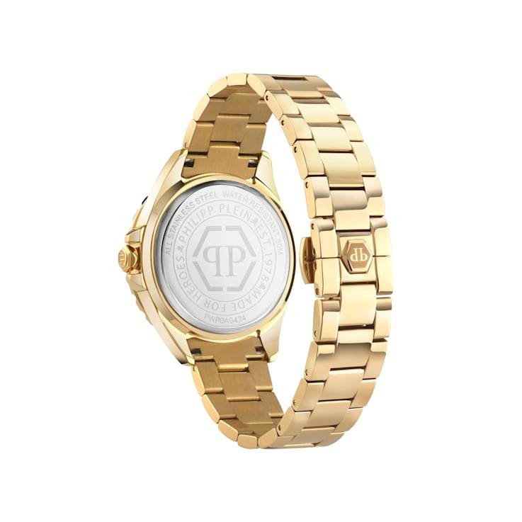 腕時計その他 Philipp Plein Ip Yellow Gold Bracelet Watch Plein Heaven IP Yellow Gold Bracelet Womens Watch - 165FKA