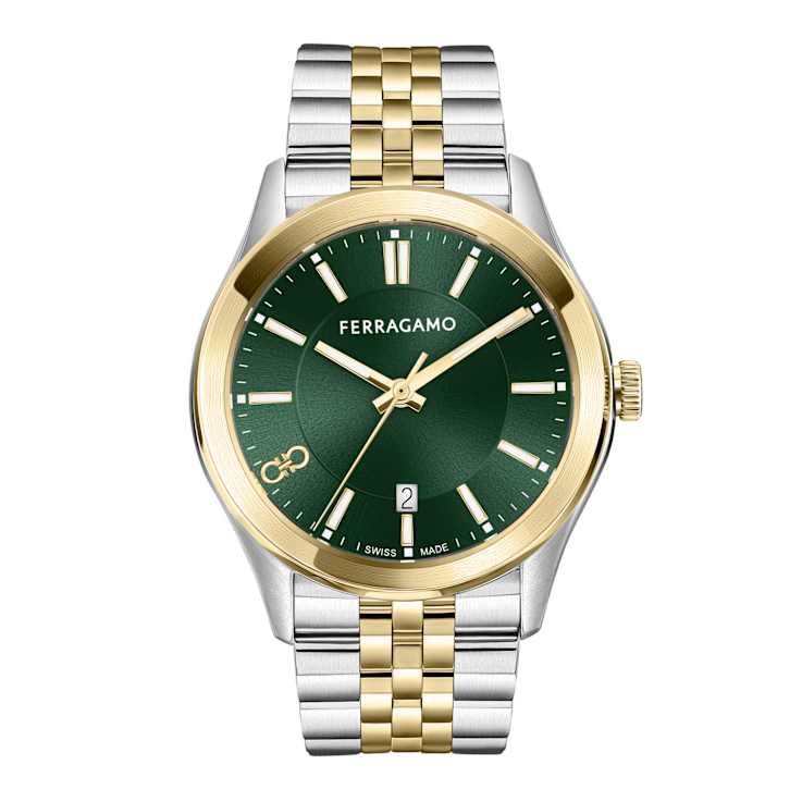 Ferragamo Classic Two tone Bracelet Watch 179Z7A
